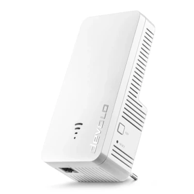 Image de devolo wifi 6 Repeater 3000, Repeteur jusqu&#039;à 3.000 Mbits/s Amplificateur wifi, 1x Ports Ethernet Gigabit, Mesh, point d&#039;accès blanc