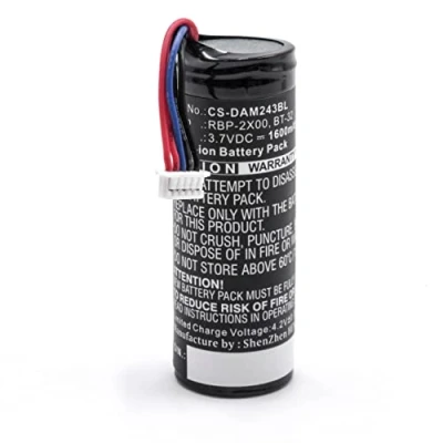 Image de vhbw Batterie Compatible avec Datalogic QuickScan QBT2400, QBT2430, QBT2131, QBT2101 Scanner de Code Barre POS (1600mAh, 3,7V, Li ION)