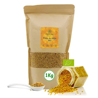 Image de 1 kg Pollen BIO d’Espagne 100% naturel. d’abeille libre de résidus. Le pollen: une source protéines, d’acides aminés, lipides, vitamines et minéraux.