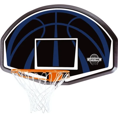 Image de Panneau de basket Rookie Modèle à vie Polyéthylène Acier Usage intérieur/extérieur