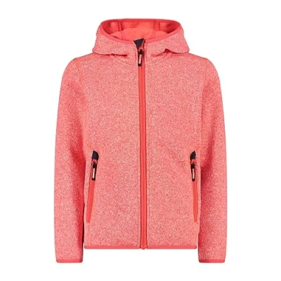 Image de CMP Veste Kid G à capuche fixe, Rouge Fluo Anthracite, 140