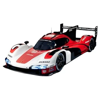 Image de Bburago Porsche 963 Le Mans Modèle réduit réaliste à l&#039;échelle 1:43, réplique en Fonte avec Licence Officielle, âge recommandé : 14 Ans et Plus