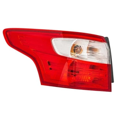 Image de HELLA 2VA 354 995 151 Feu arrière gauche Partie extérieure LED, P21W, PY21W 12 avec ampoules porte lampe FORD: FOCUS 3 Turnier