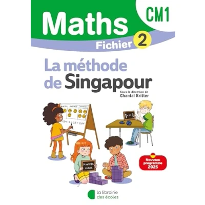 Image de Mathématiques CM1 (2025) Méthode de Singapour Fichier élève 2
