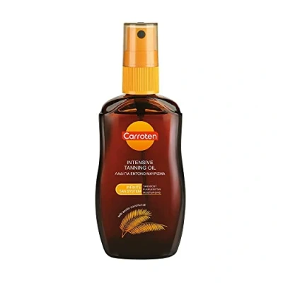 Image de Carroten Intensive Tanning Oil 50ml Accelerateur de Bronzage Huile Intense Activateur avec Vitamines A &amp; E SPF0