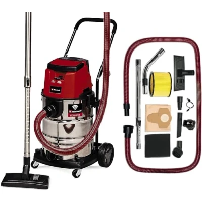 Image de Einhell Professional Aspirateur eaux et poussières sans fil TP VC 36/30 S Auto Solo Power X Change ( 36 V, modes ECO/BOOST, moteur charbon) Livré batterie ni chargeur