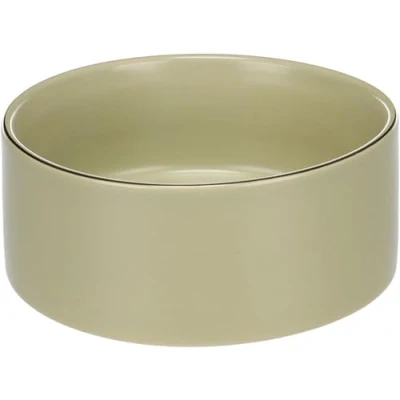Image de Flamingo Gamelle pour la Nourriture et l&#039;eau Eram Vert 800ml Chien ou Chat en céramique émaillée Résistante, Stable Facile à Nettoyer