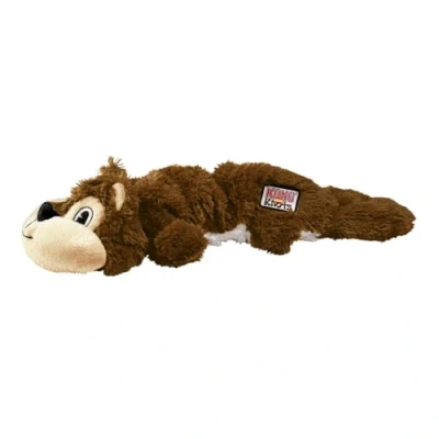 Image de KONG Scrunch Knots Squirrel Cordes Noués avec Rembourrage Minimale Pour Dégats Minimum Chien Moyen/Grand