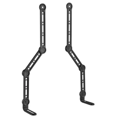 Image de my wall Support Universel pour Barre de Son HZ32 2L TV écrans jusqu&#039;à 90&quot; Peu encombrant Inclinable et pivotant Charge maximale : 15 kg Montage sur écran Compatible VESA