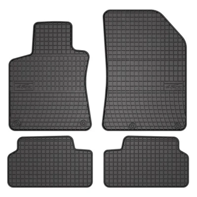 Image de FROGUM 0646 Ensemble de tapis sol Caoutchouc avant et arrière 4 noir Sur mesure PEUGEOT: 308 II 3/5 portes