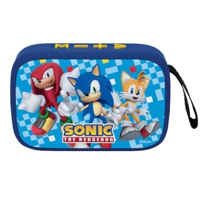 Image de Lexibook, Sega Sonic The Hedgehog, Enceinte Portable Bluetooth, sans Fil, USB C, Carte SD/TF, Batterie Rechargeable, Bleu, BT018SN