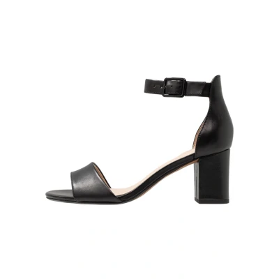 Image de Clarks DEVA MAE Sandales, Femme, Taille: 36, Black Cuir