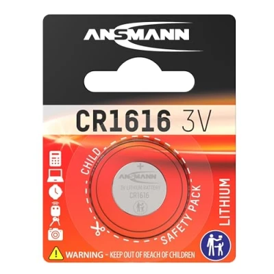 Image de ANSMANN 5020132 Knofpzelle batterie Lithium CR 1616 3V