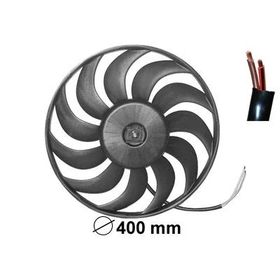 Image de VAN WEZEL 0325747 Ventilateur moteur 400 320 avec électrique AUDI: A4 B7 Avant, B6 A6 C5 SEAT: Exeo ST, Berline