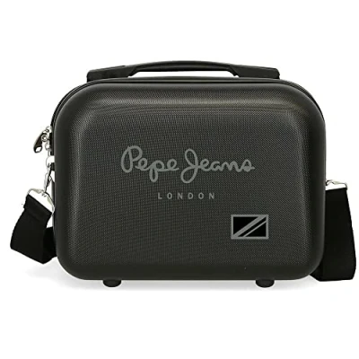 Image de Pepe Jeans Cromwell Trousse de Toilette Adaptable Noir 29x21x15 cms ABS Rigide 9.14L 0.63 kgs