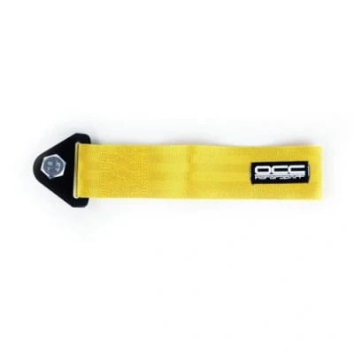 Image de OCC MOTORSPORT sangle de remorquage voiture jaune