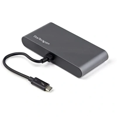 Image de Hub USB Startech TB3DKM2HDL