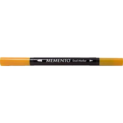 Image de Tsukineko Feutre Illustration Dual Tip Melon Orange 0,2mm. Env.