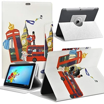 Image de Housse Etui Motif MV16 Universel L pour Tablette Logicom Tab Stand Pro 2