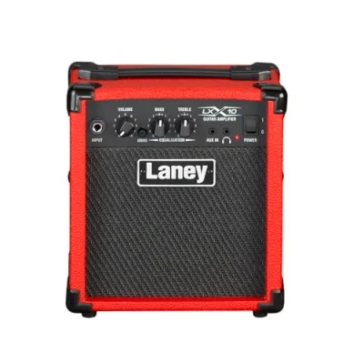 Image de Laney LX10 LX Series Guitar Combo Amp 10 Watt Red