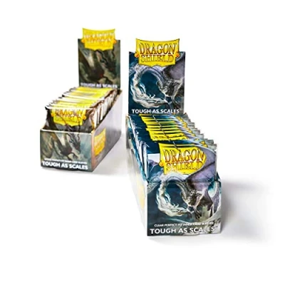Image de Arcane Tinman ART13001 AT 13001 Dragon Shield Klar Card Game, Cream, One Size,Claire