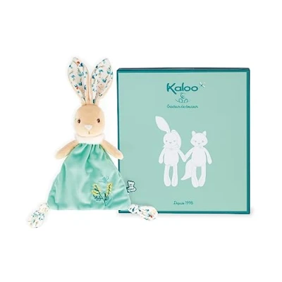 Image de KALOO FRIPONS Doudou Triangle Lapin Justin 20CM