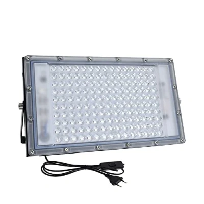 Image de 300W UV LED Lumière Noire Haute Performance Lampe Fluorescente 395nm + 365nm Eu Interrupteur Plug Light Pour Partie Noire, Éclairage Scène, Peinture Carrosserie, Nuit, Durcissement