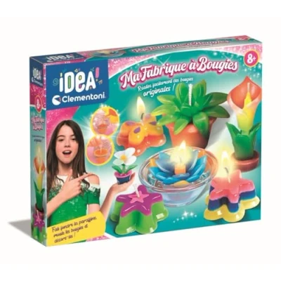 Image de Clementoni Ma Fabrique de Bougies Créateur Talents Coffret Créatif Réalise Facilement des Originales Décoration Pour Enfants à Partir 8 Ans, Taille unique