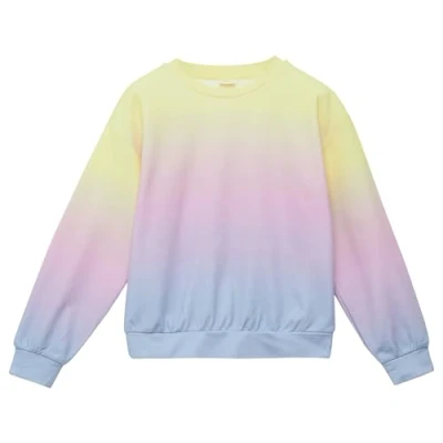 Image de s.Oliver MIT Farbverlauf Sweatshirt pour enfants, Taille: 13 14a, Helles zitrone