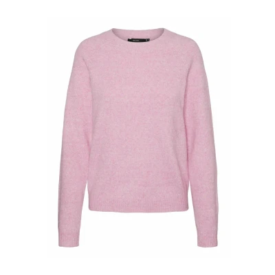 Image de Vero Moda Vmdoffy Oneck Pullover, Femme, Taille: XS, Fuchsia pink