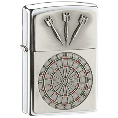 Image de Zippo Lighter Dartboard Emblem
