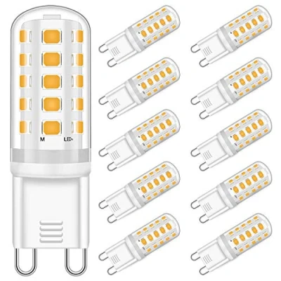 Image de YUIIP Ampoules LED G9 5W Dimmables, Remplaçant Halogènes 33W 40W 50W, Blanc Chaud 2700K, 360 Angle de Faisceau, Économie d&#039;Énergie, AC 220 240V, Lot 10