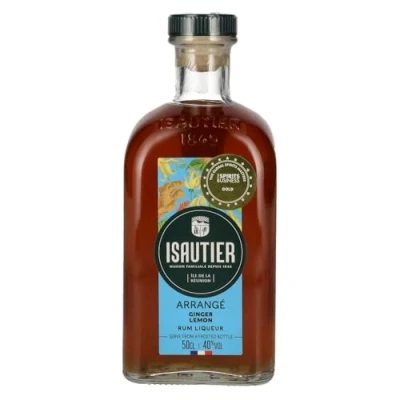 Image de Isautier Arrangé GINGER LEMON Rum Liqueur 40% Vol. 0,5l
