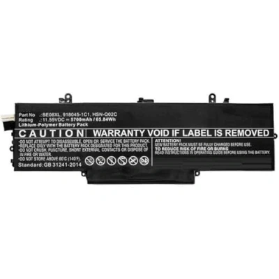 Image de Batterie COREPARTS Compatible HP 4400 mAh Lithium Ion 11,1 V