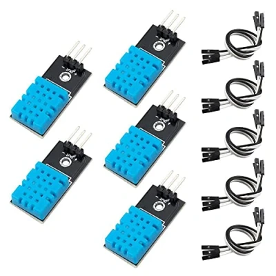 Image de Fasizi Lot de 5 capteurs température et d&#039;humidité pour Arduino Raspberry Pi 2 3