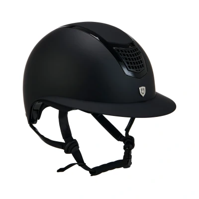 Image de Casque d&#039;équitation Equestro Modello Eclipse Plain Mat