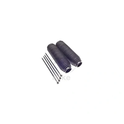 Image de Compatible avec/Remplacement pour PAIRE DE SOUFFLETS FOURCHE NOIR 42 45 mm / 0406 0086