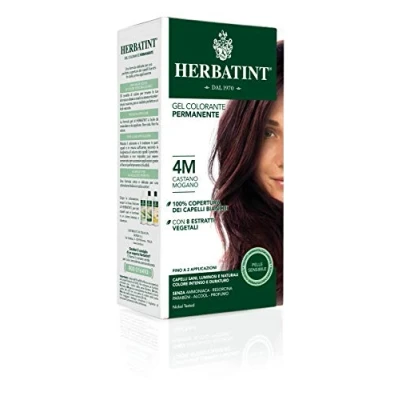 Image de Herbatint Gel colorant permanent 4M brun acajou 150 ml