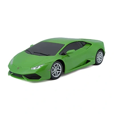 Image de Maisto Tech R/C 581523 Lamborghini Huracan Coupé Voiture télécommandée à l&#039;échelle 1:24 2,4 GHz avec poignée Pistolet Commande partir de 5 Ans 20 cm Vert
