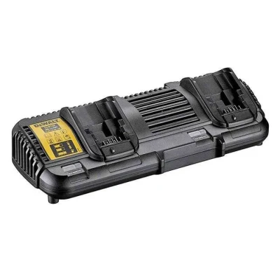 Image de DEWALT DCB132 QW Chargeur de batteries Double Dual Port XR 10.8V / 18V 54V Li ion Noir
