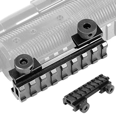 Image de ACEXIER Base de Montage portée 20mm Rail Picatinny à Profil Bas en Aluminium pour Adaptateur Vue Optique Chasse