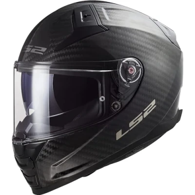 Image de LS2, Casque Moto Intégral VECTOR II CARBON Gloss Carbon, S