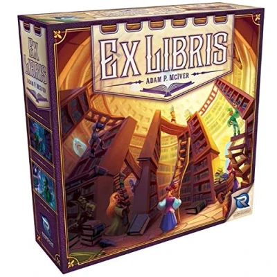Image de Renegade Game Studios Ex Libris Second Edition Board Game, RGS 00577, Multicolor, Standard