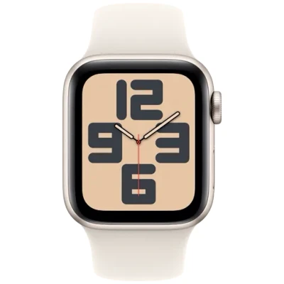 Image de Apple Watch SE 2024 4G 40mm Or (Bracelet Silicone Beige S/M)