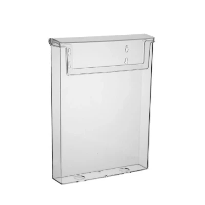 Image de Taymar Porte brochures DIN A4 comme boîte à transparente avec couvercle, résistant aux intempéries (convient aussi pour l&#039;extérieur)
