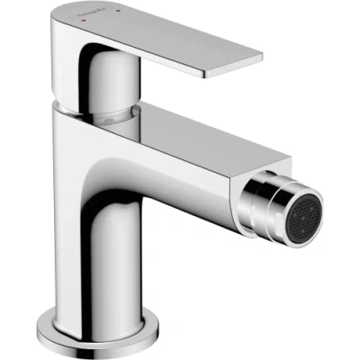 Image de Hansgrohe Mitigeur de Bidet Rebris E, Robinet avec Tirette et Vidage, Chromé, 72211000