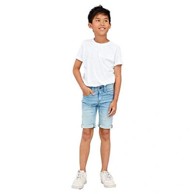 Image de NAME IT Garçon Nkmsilas Slim DNM L 2272 ax Noos Shorts, Bleu Jeans Clair, 170 EU