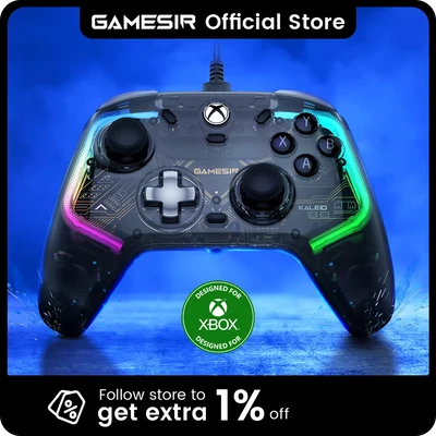 Image de Manette de jeu filaire délibérément GenerKaleid pour Xbox Series X, S, console