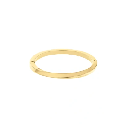 Image de Calvin Klein Polished GP Hinged Bangle Bracelet Bracelet, Femme, Taille: One Size, Gold