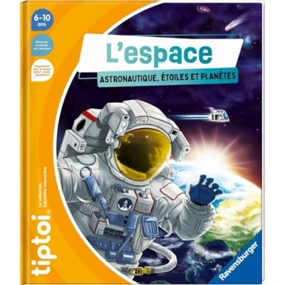 Image de Ravensburger tiptoi® Livre interactif L’Espace Astronautique, étoiles et planètes Jeu éducatif électronique, sans écran A partir de 6 Ans Version française 13099048